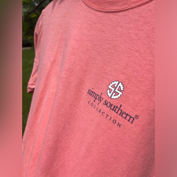 Simply Southern Just a Smalltown Girl CUTE Baby Goat Long Sleeve Tee Shirt Sz Sm - Picture 6 of 11